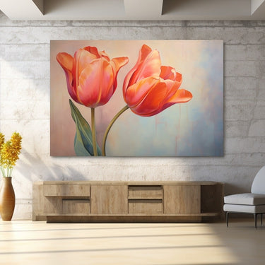 Tulips Painting Art